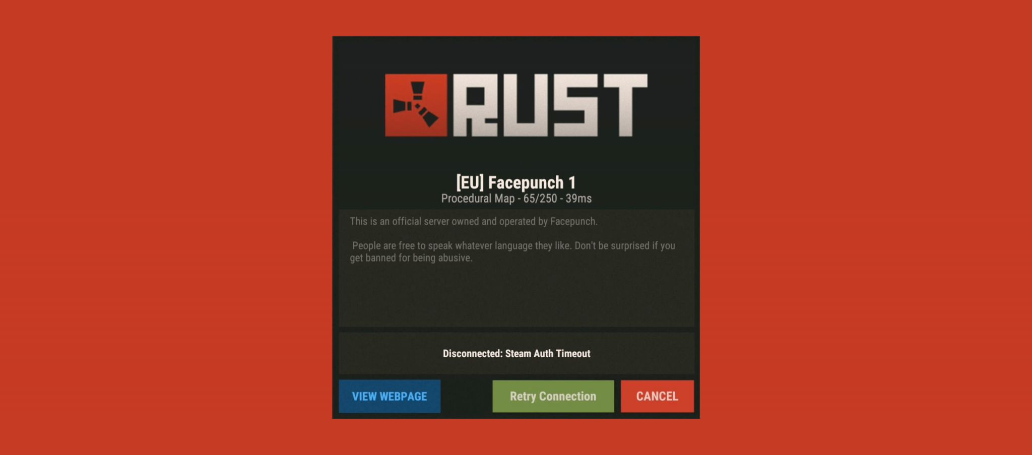 Autification time out rust фото 11